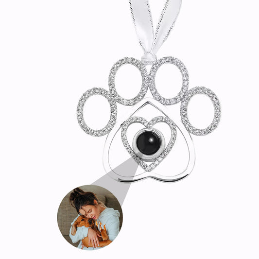 Adorno Huella Eterna con Foto Personalizada