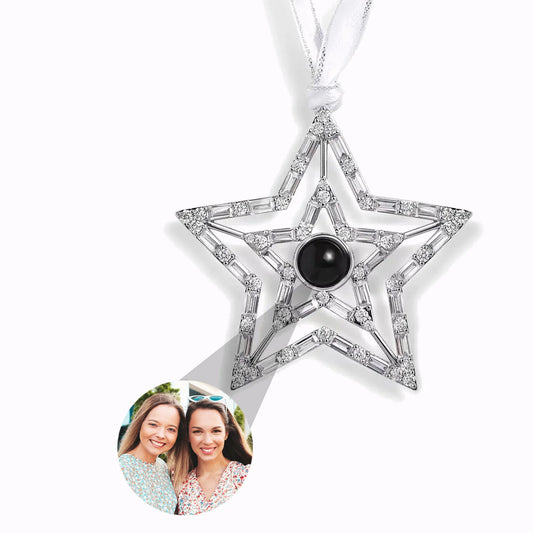 Adorno Estrella Mágica con foto personalizada