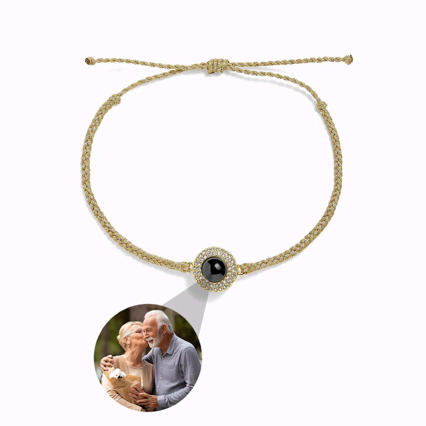 Pulsera Eternidad con Foto personalizada