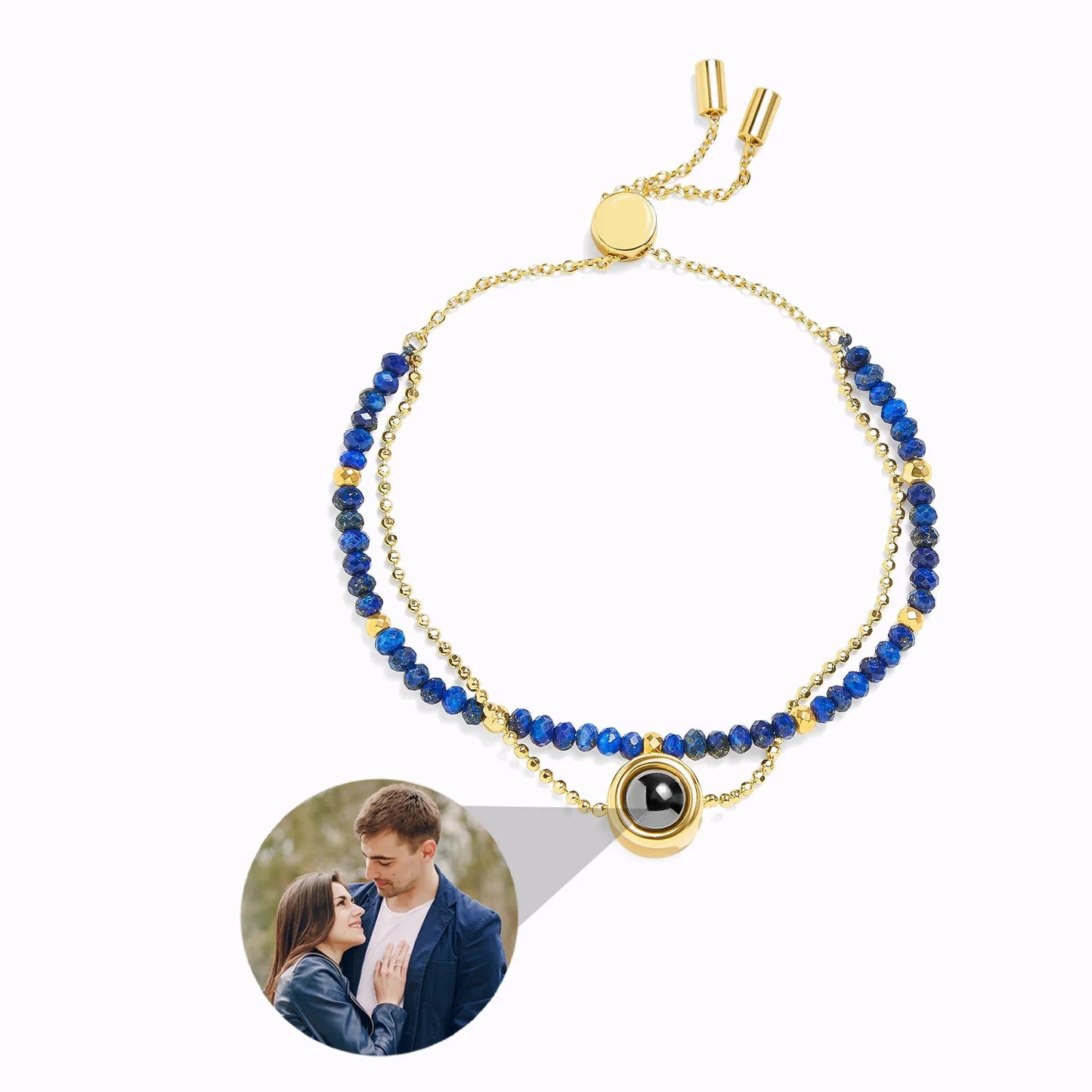 Pulsera Cristal con Foto personalizada