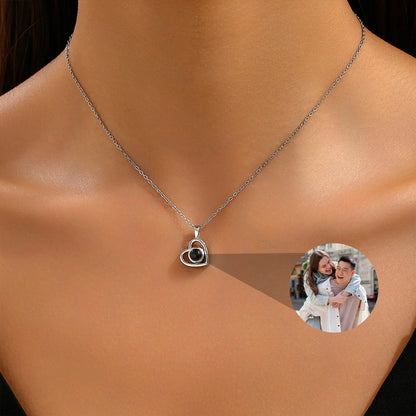 Collar Corazón con Foto personalizada
