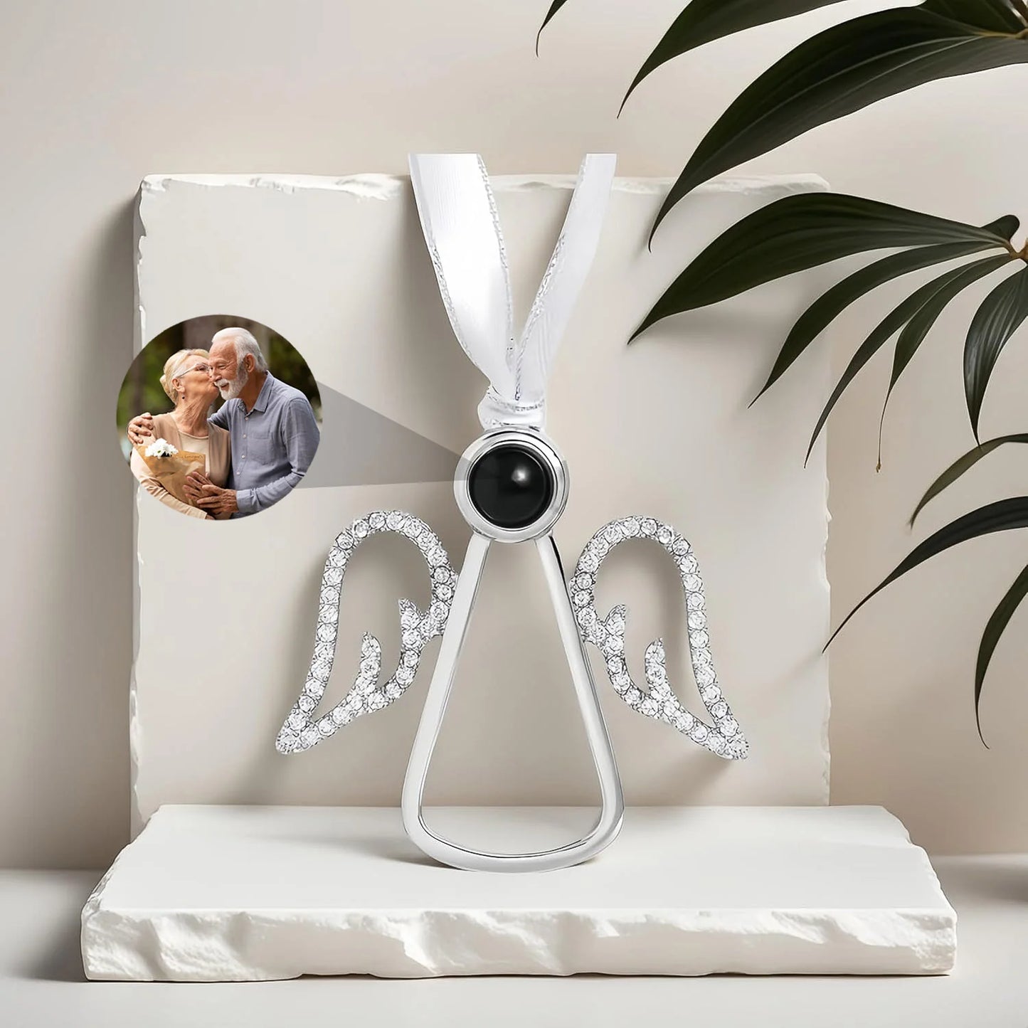 Adorno Ángel Guardián con Foto Personalizada