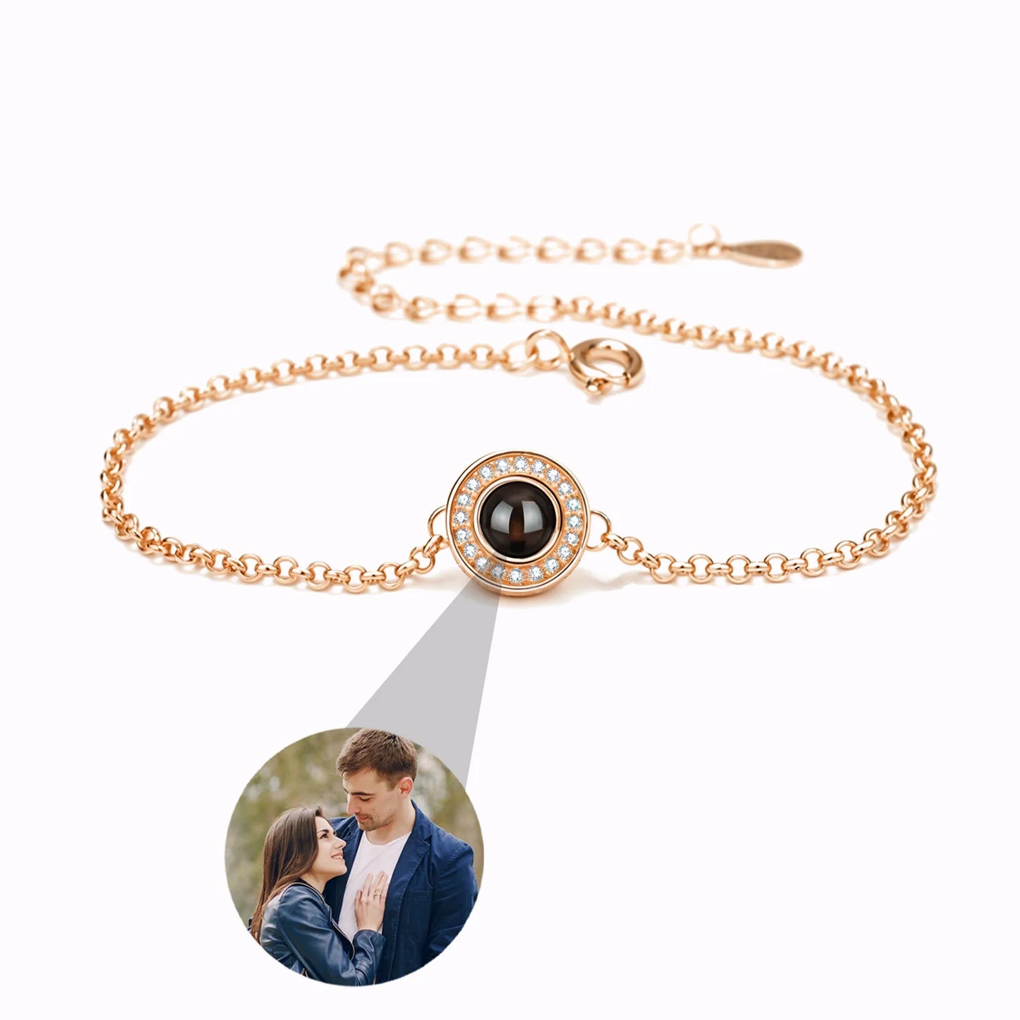 Pulsera Reflejo de Sol con Foto personalizada