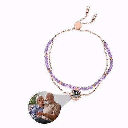 Pulsera Cristal con Foto personalizada