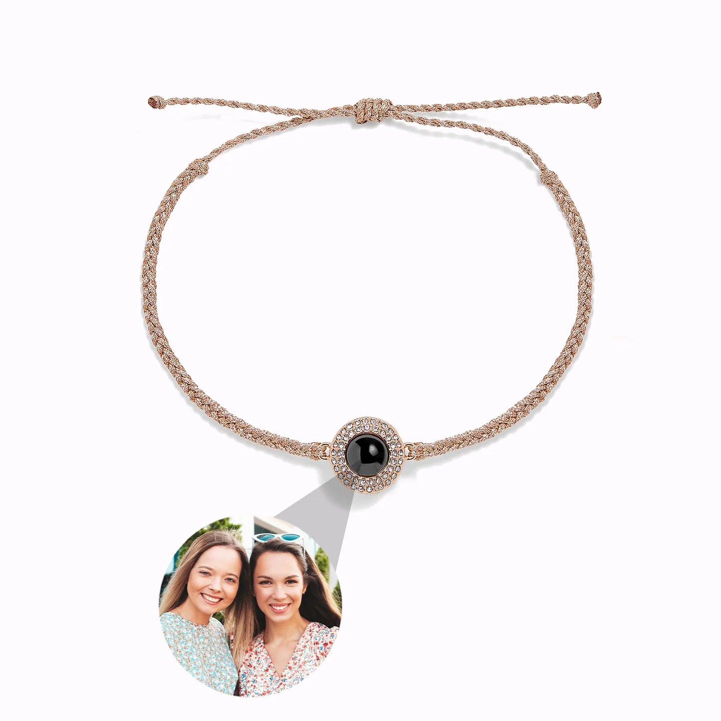 Pulsera Eternidad con Foto personalizada