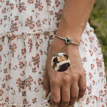Pulsera Corazón con Foto personalizada