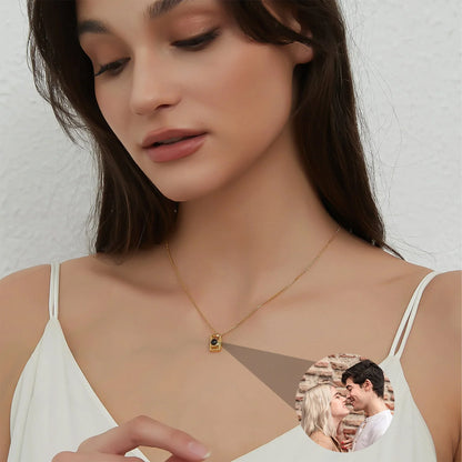 Collar Cámara de fotos con foto personalizada