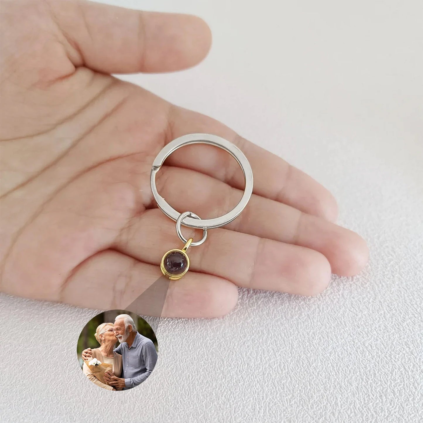 Llavero Recuerdo con Foto personalizada