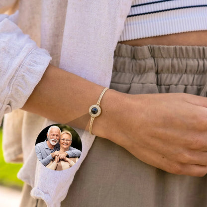 Pulsera Eternidad con Foto personalizada