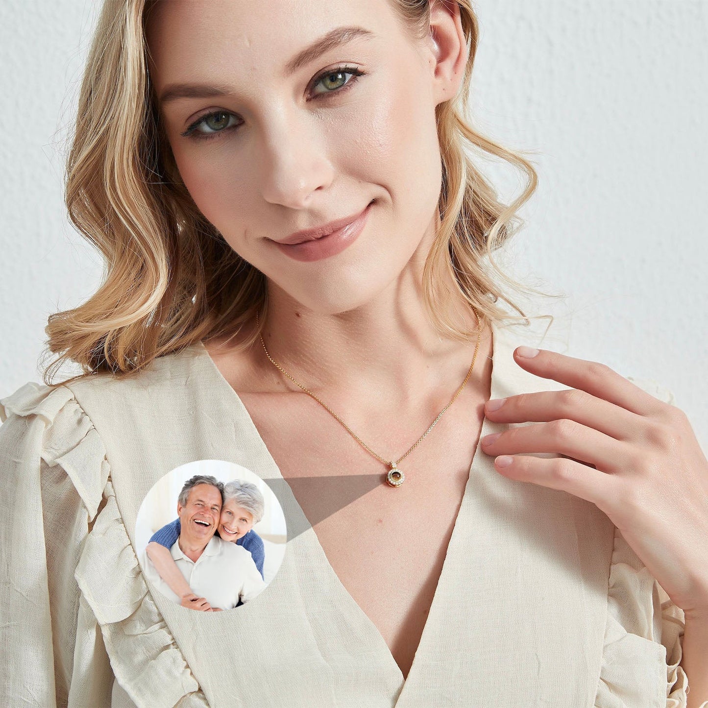 Collar Eco del Tiempo con Foto personalizada