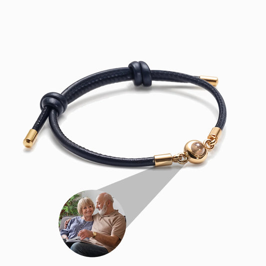 Pulsera Rayo del Tiempo con Foto Personalizada