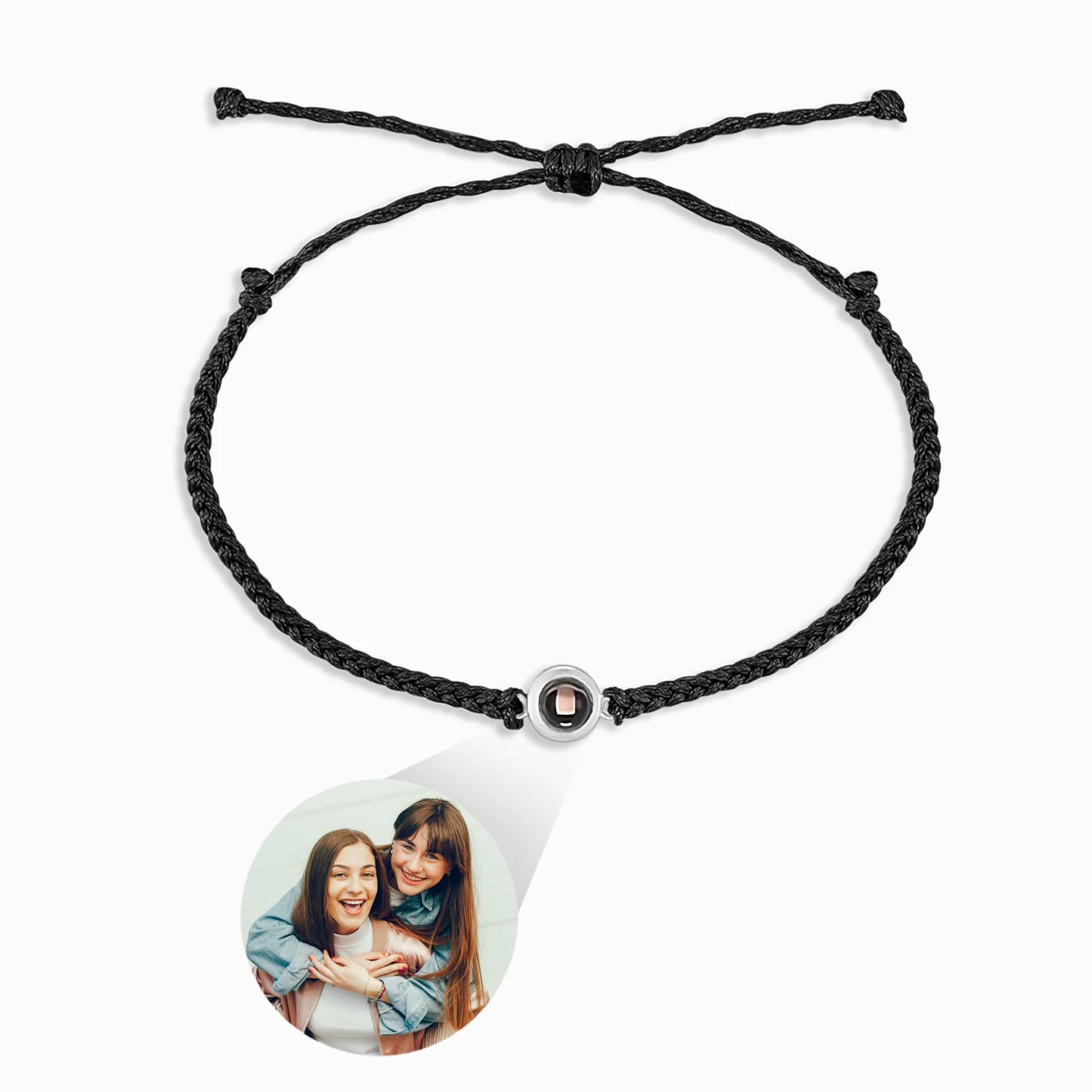 Pulsera trenzada con Foto personalizada