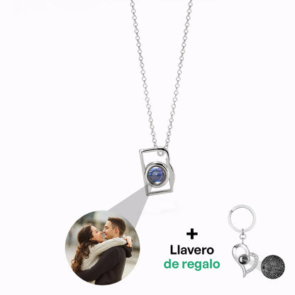 Collar Cámara de fotos con Foto personalizada