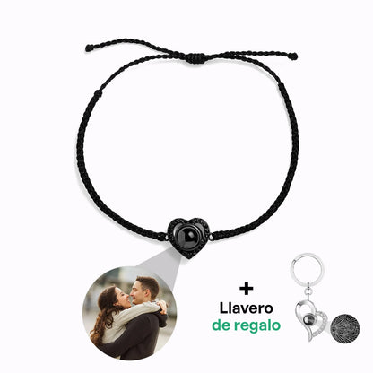Pulsera Corazón con Foto personalizada