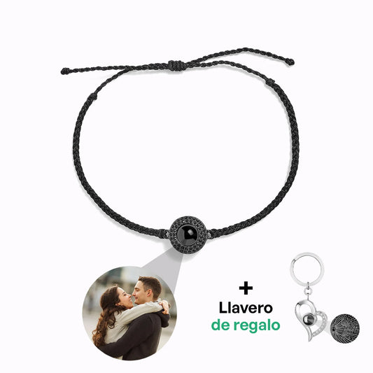 Pulsera Eternidad con Foto personalizada
