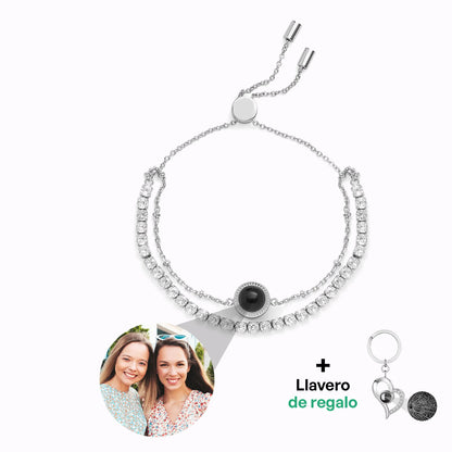 Pulsera Luminescencia con Foto personalizada