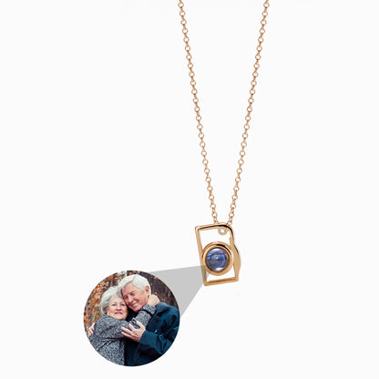 Collar Cámara de fotos con foto personalizada