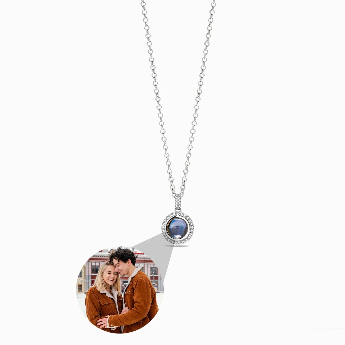 Collar Eco del Tiempo con Foto personalizada