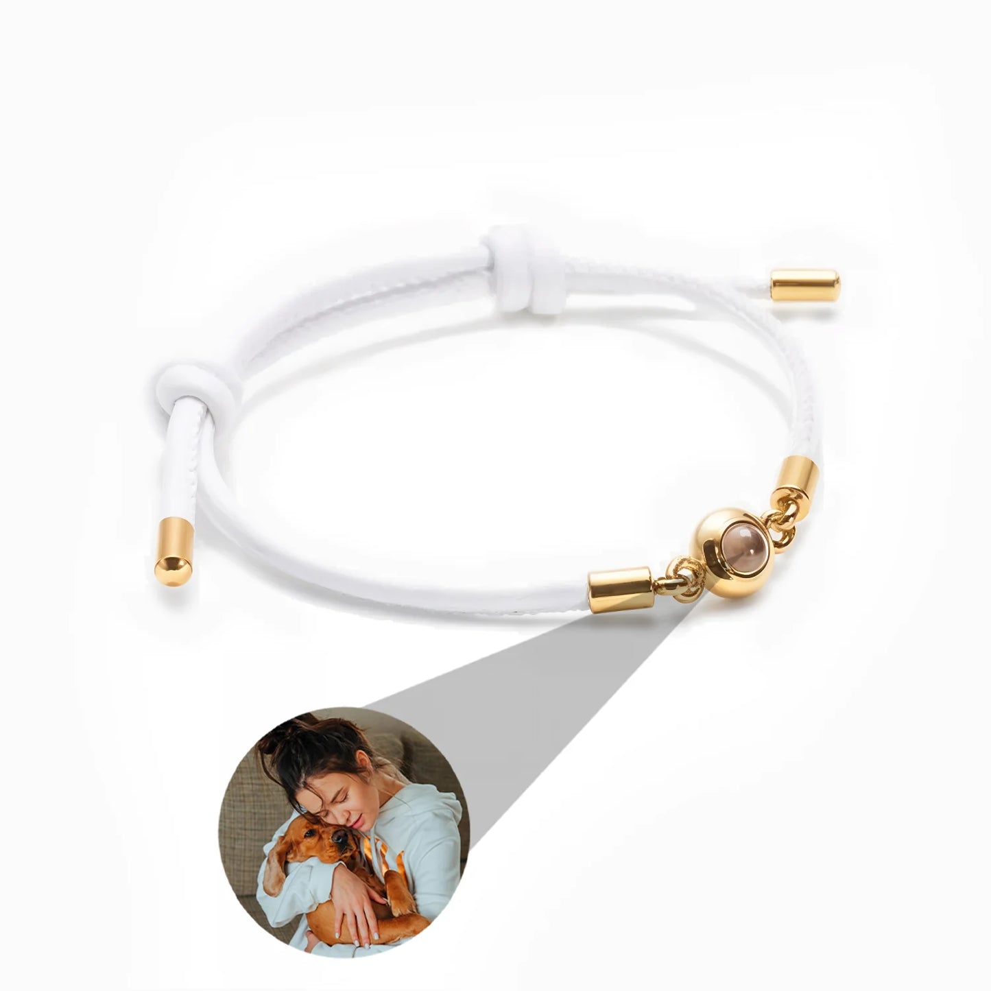 Pulsera Rayo del Tiempo con Foto Personalizada