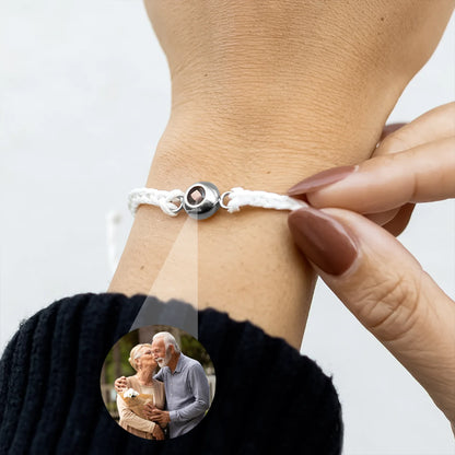 Pulsera trenzada con Foto personalizada